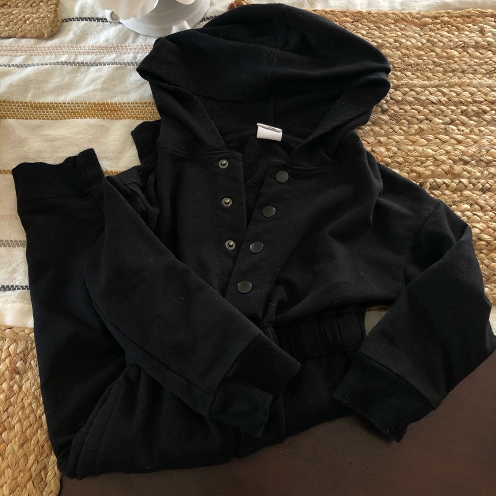Stem baby hoodie romper